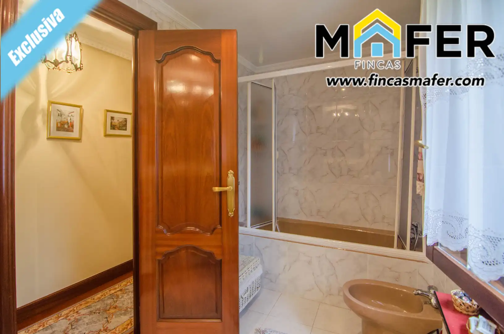Baño de Casa adosada en venta en Ruesga con Calefacción, Parquet y Balcón