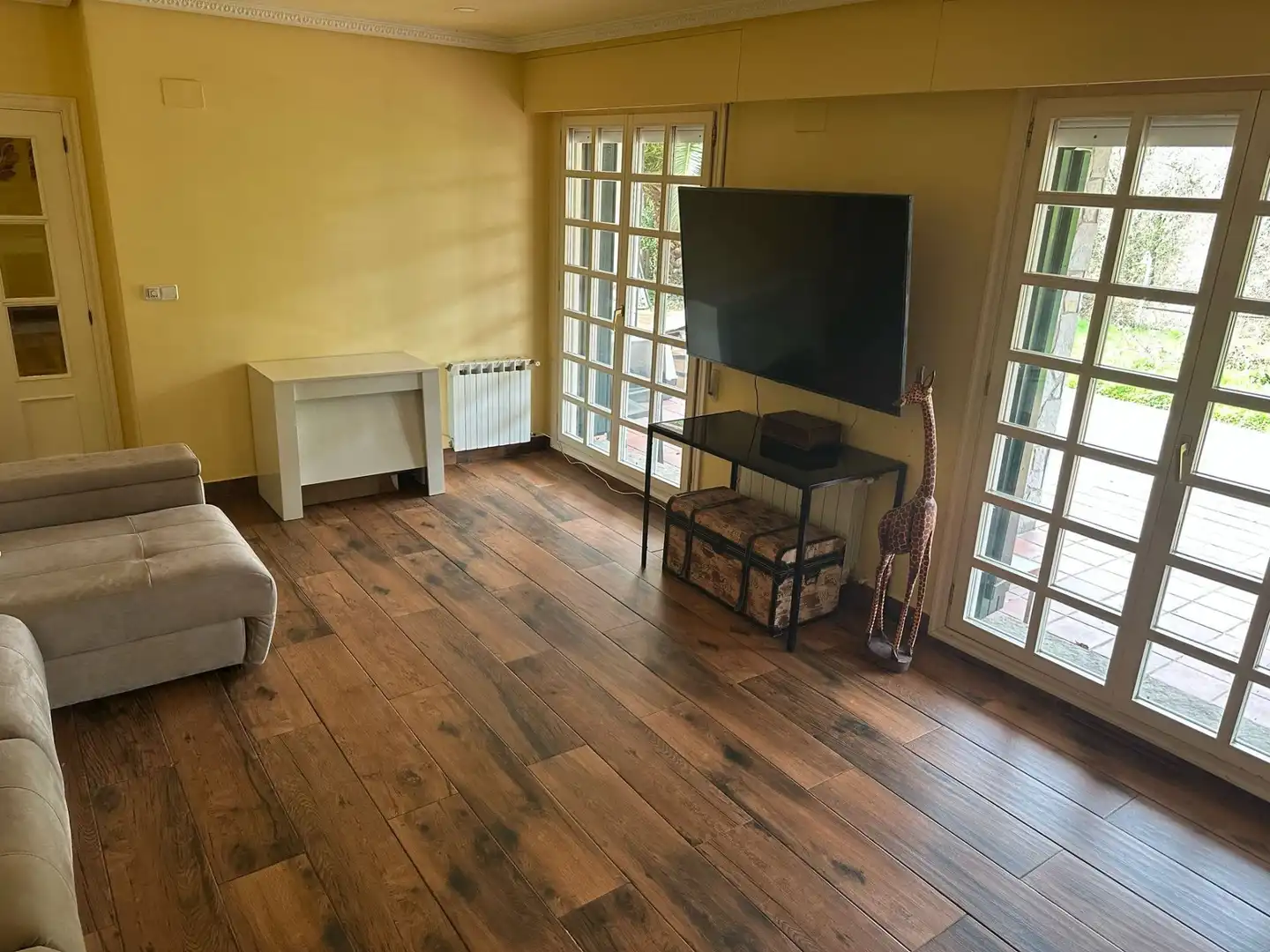 Sala de estar de Casa o chalet en venta en Meñaka con Calefacción, Jardín privado y Terraza