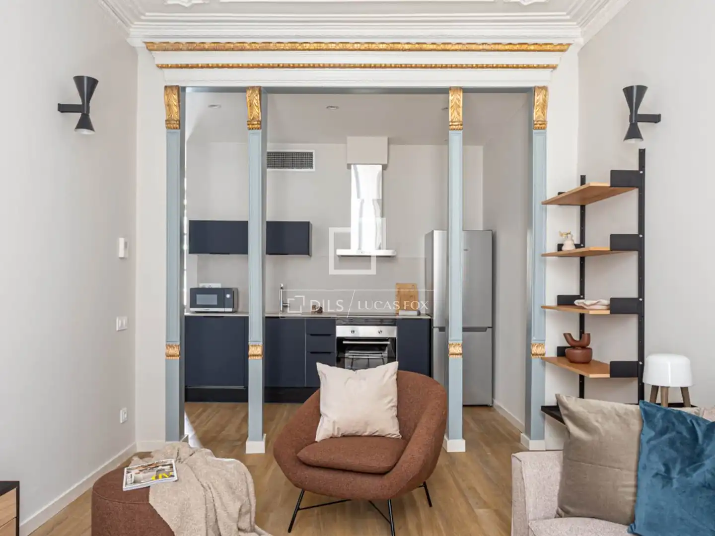 Cocina de Piso en venta en Barcelona con Aire acondicionado, Calefacción y Parquet