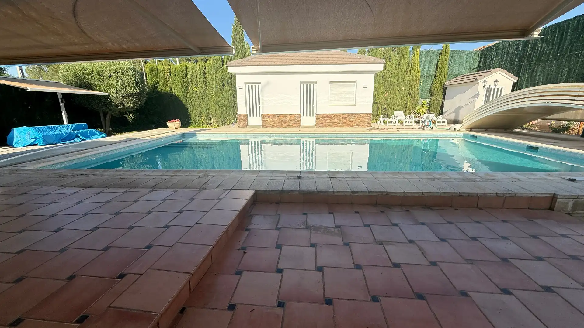 Schwimmbecken von Haus oder Chalet zum Verkauf in Albacete mit Klimaanlage, Heizung und Privatgarten