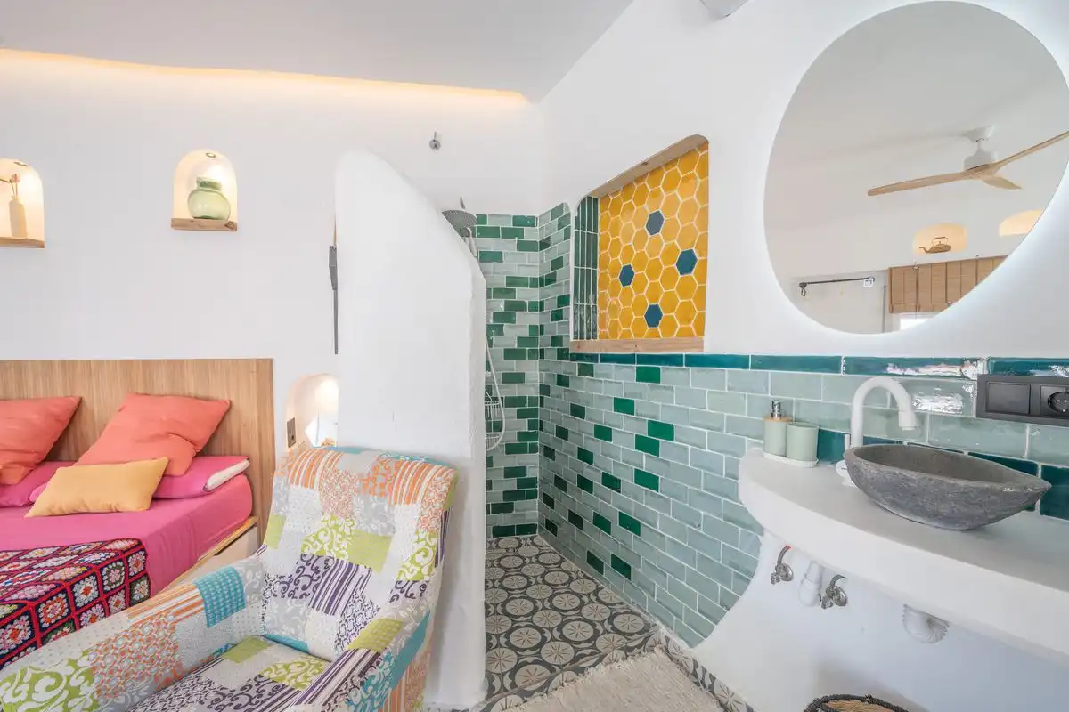 Bathroom of Houses for sale in Oliva  with Air Conditioner, Heating and Private garden