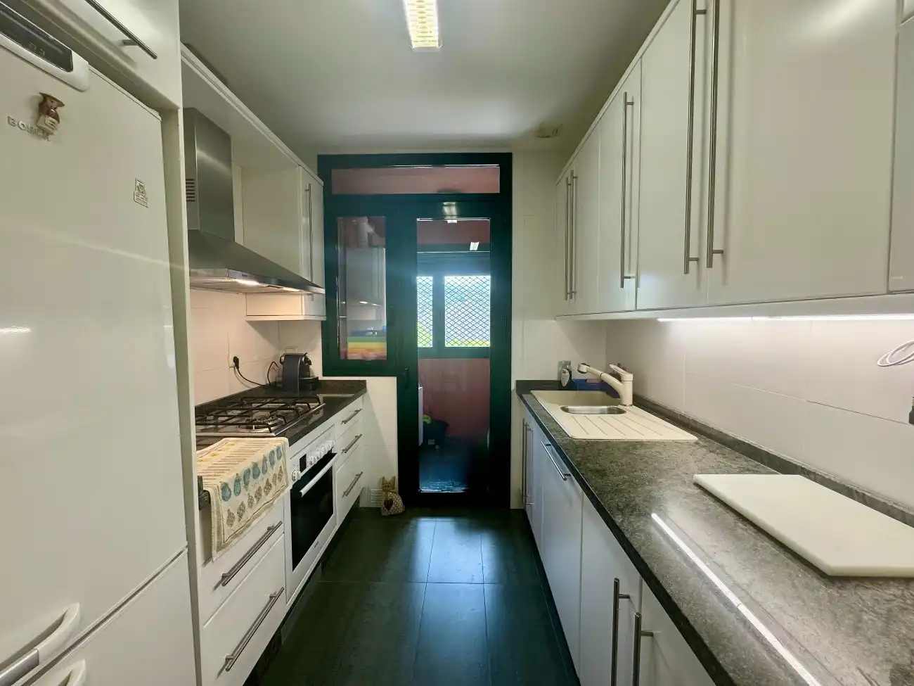 Kitchen of Apartments for sale in Marbella  with Terrace, Storage room and Furnished