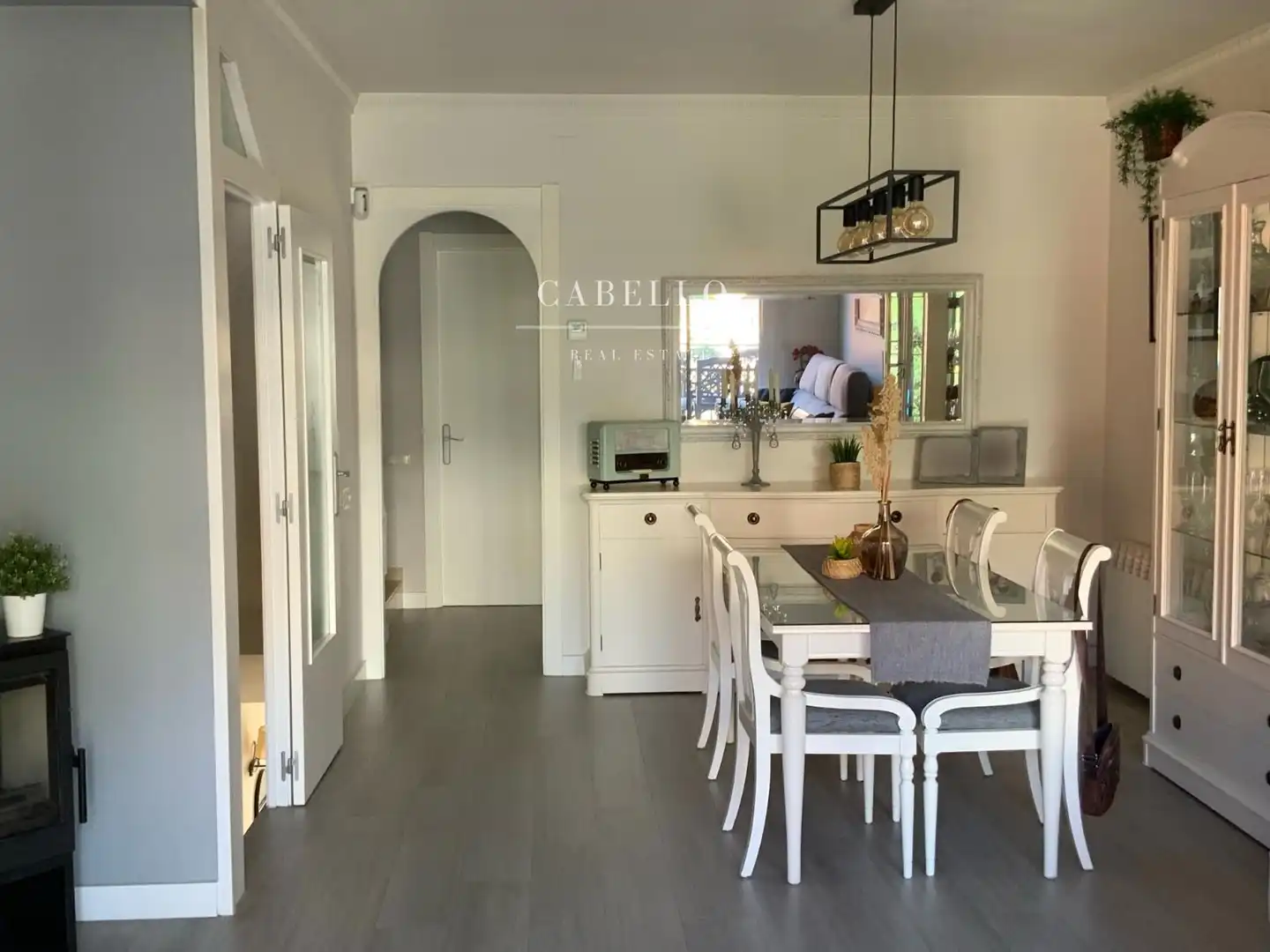 Dining room of Houses for sale in Terrassa  with Air Conditioner, Heating and Parquet flooring