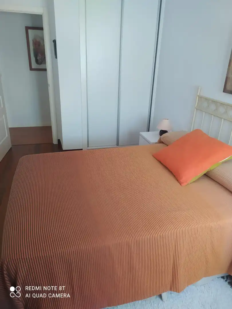 Schlafzimmer von Wohnung zur Miete in Almería mit Klimaanlage, Privatgarten und Möbliert