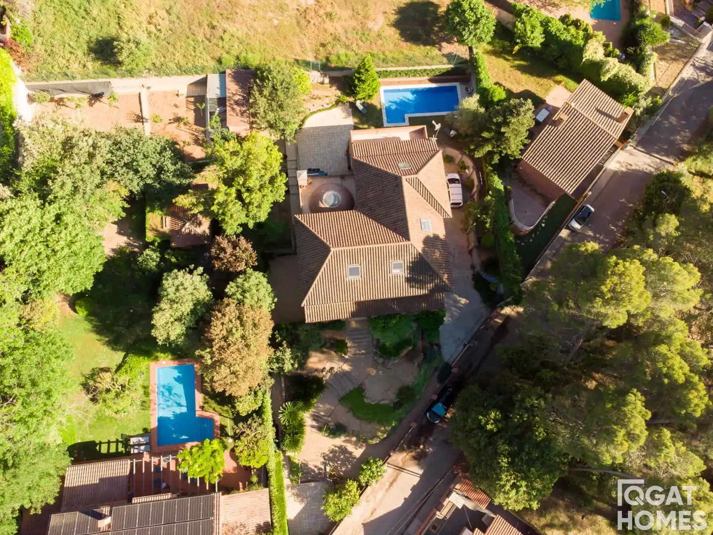 Jardín de Casa o chalet de alquiler en Sant Cugat del Vallès con Aire acondicionado, Calefacción y Jardín privado