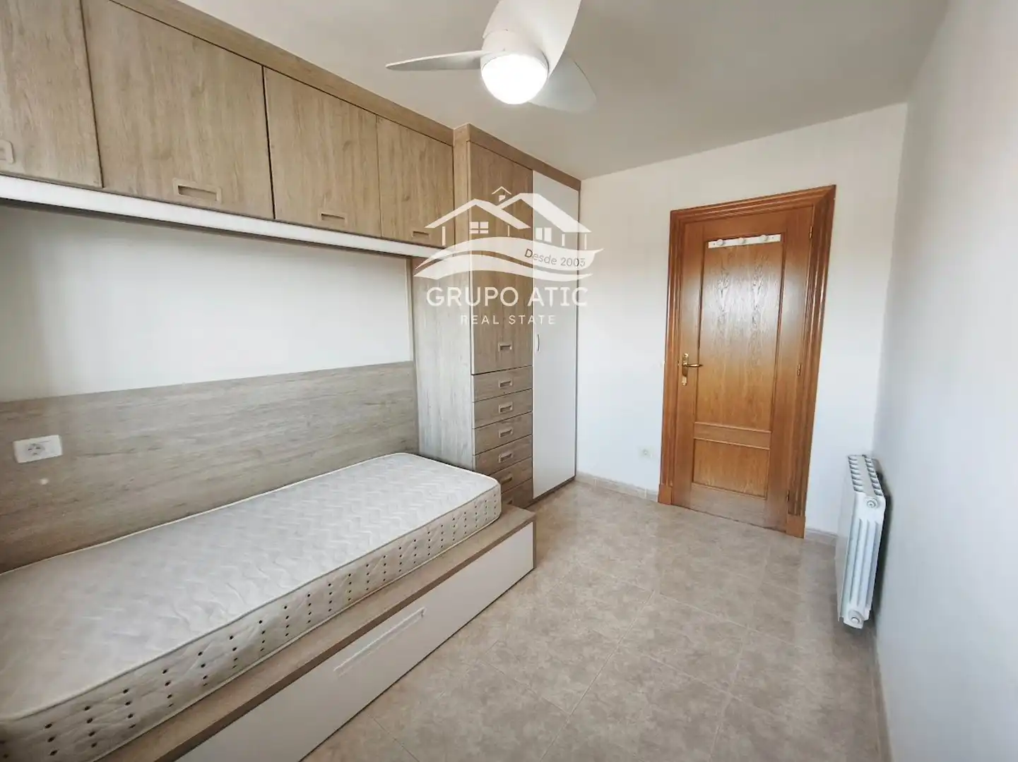 Habitación de Apartamento en venta en Burriana / Borriana con Calefacción, Terraza y Amueblado