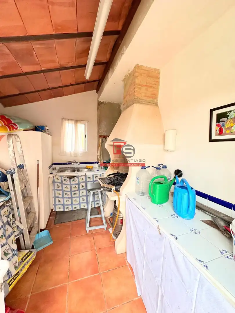 Cuina de Casa o xalet en venda en Cullera amb Jardí privat, Terrassa i Traster