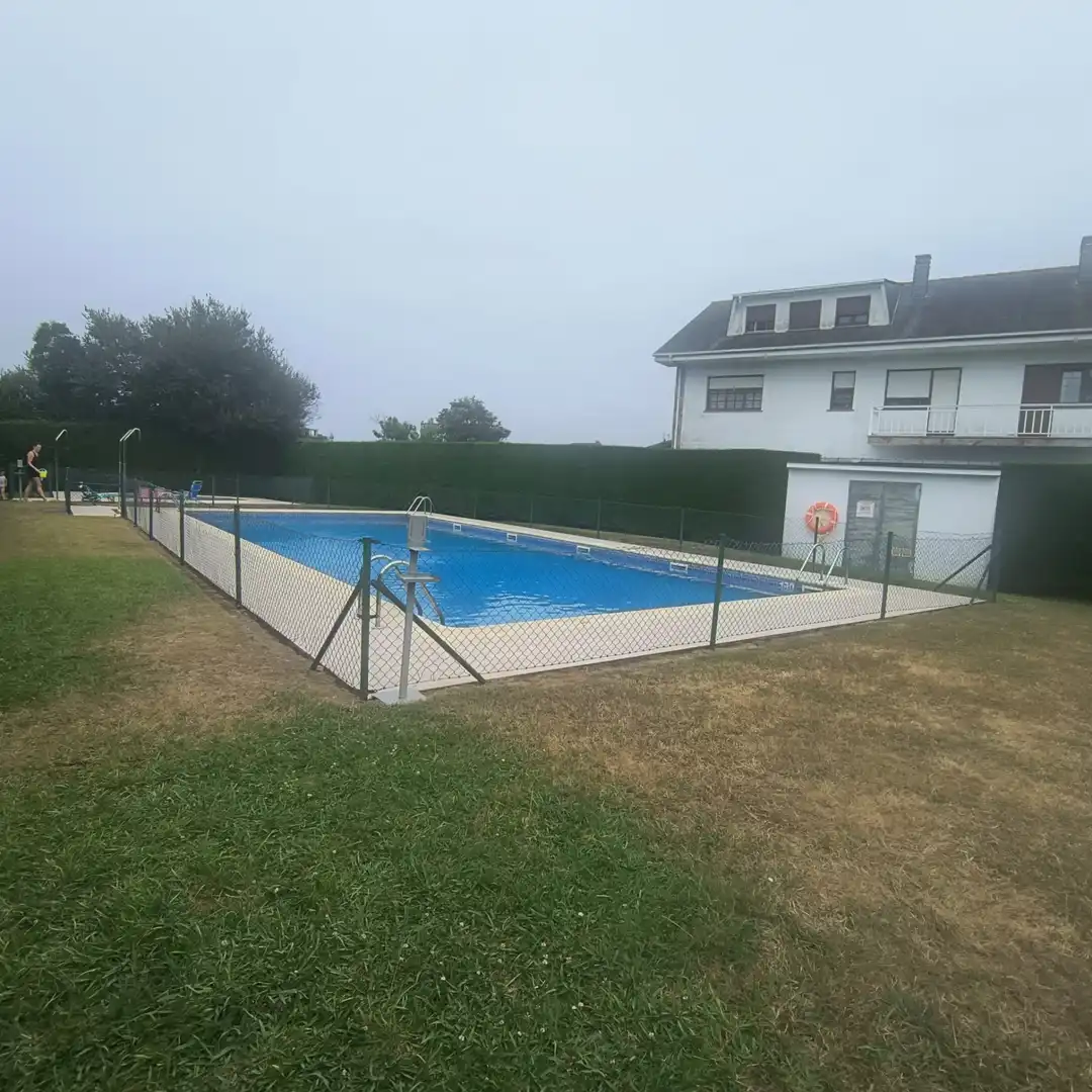 Swimming pool of Flat for sale in Castropol  with Heating, Storage room and Swimming Pool