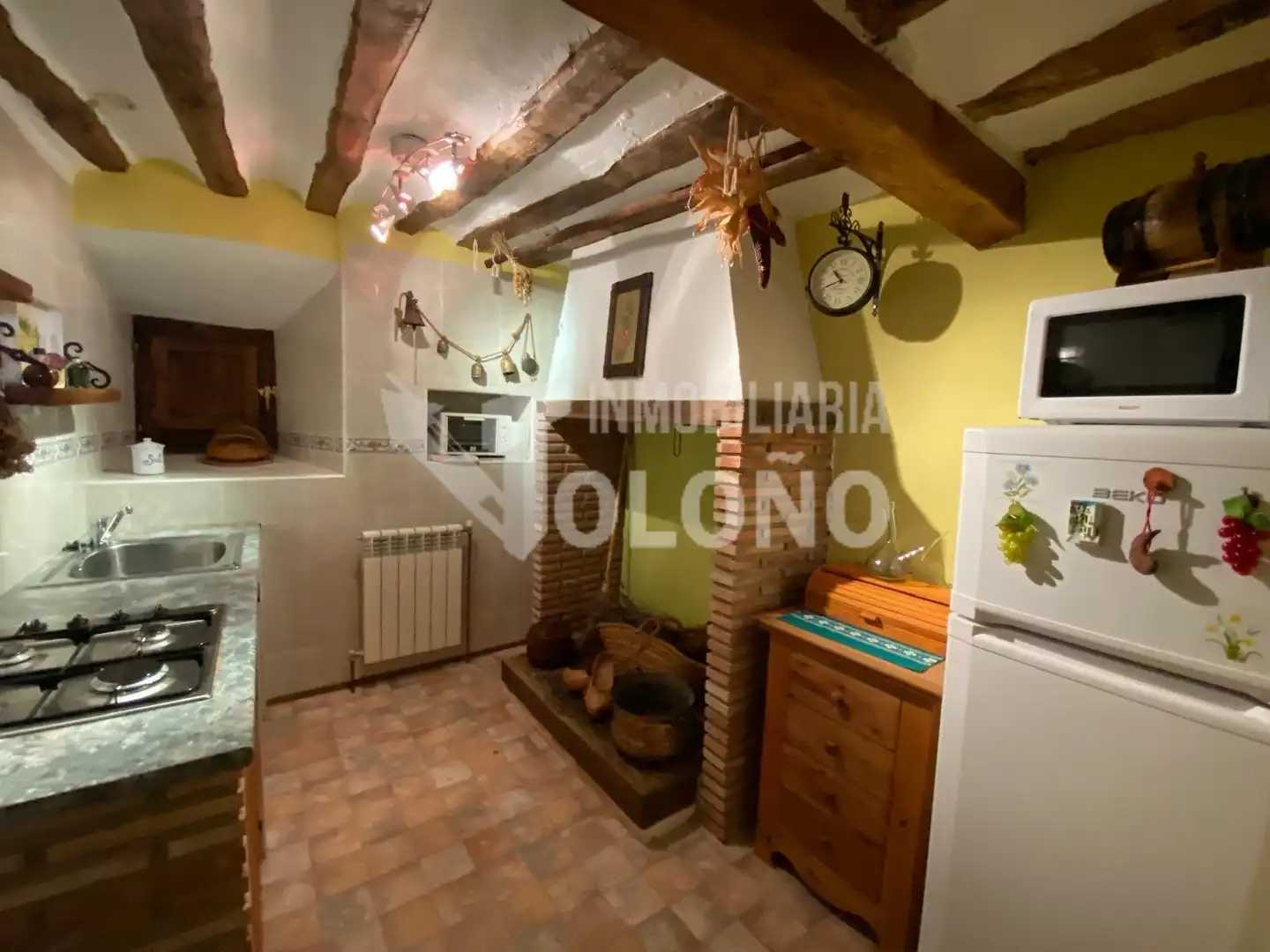 Küche von Country house zum Verkauf in San Vicente de la Sonsierra mit Heizung, Terrasse und Abstellraum