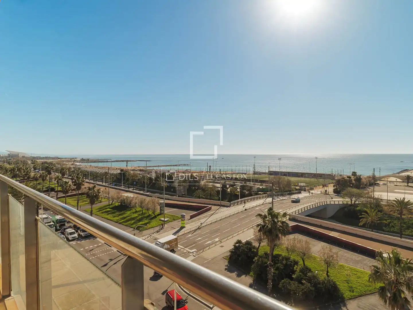 Vista exterior de Piso de alquiler en Barcelona con Aire acondicionado, Calefacción y Amueblado
