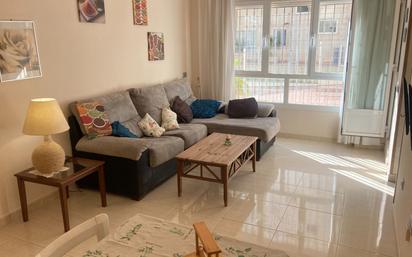 Living room of Flat for sale in Roquetas de Mar  with Air Conditioner, Terrace and Swimming Pool