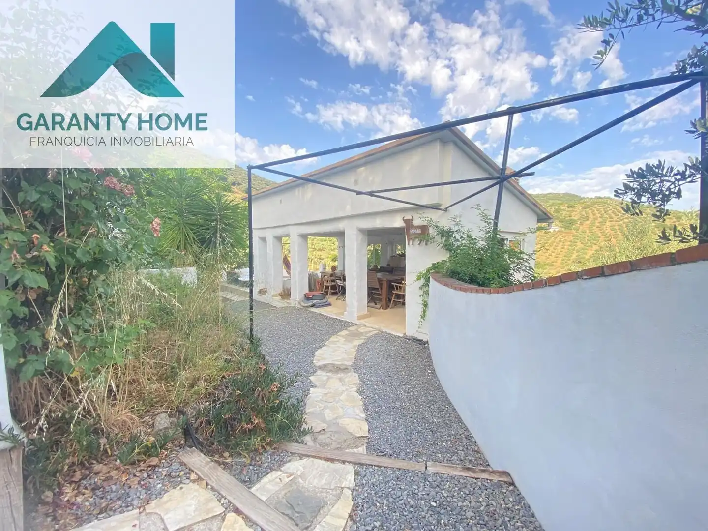 Vista exterior de Finca rústica en venta en Martos con Jardín privado, Terraza y Trastero