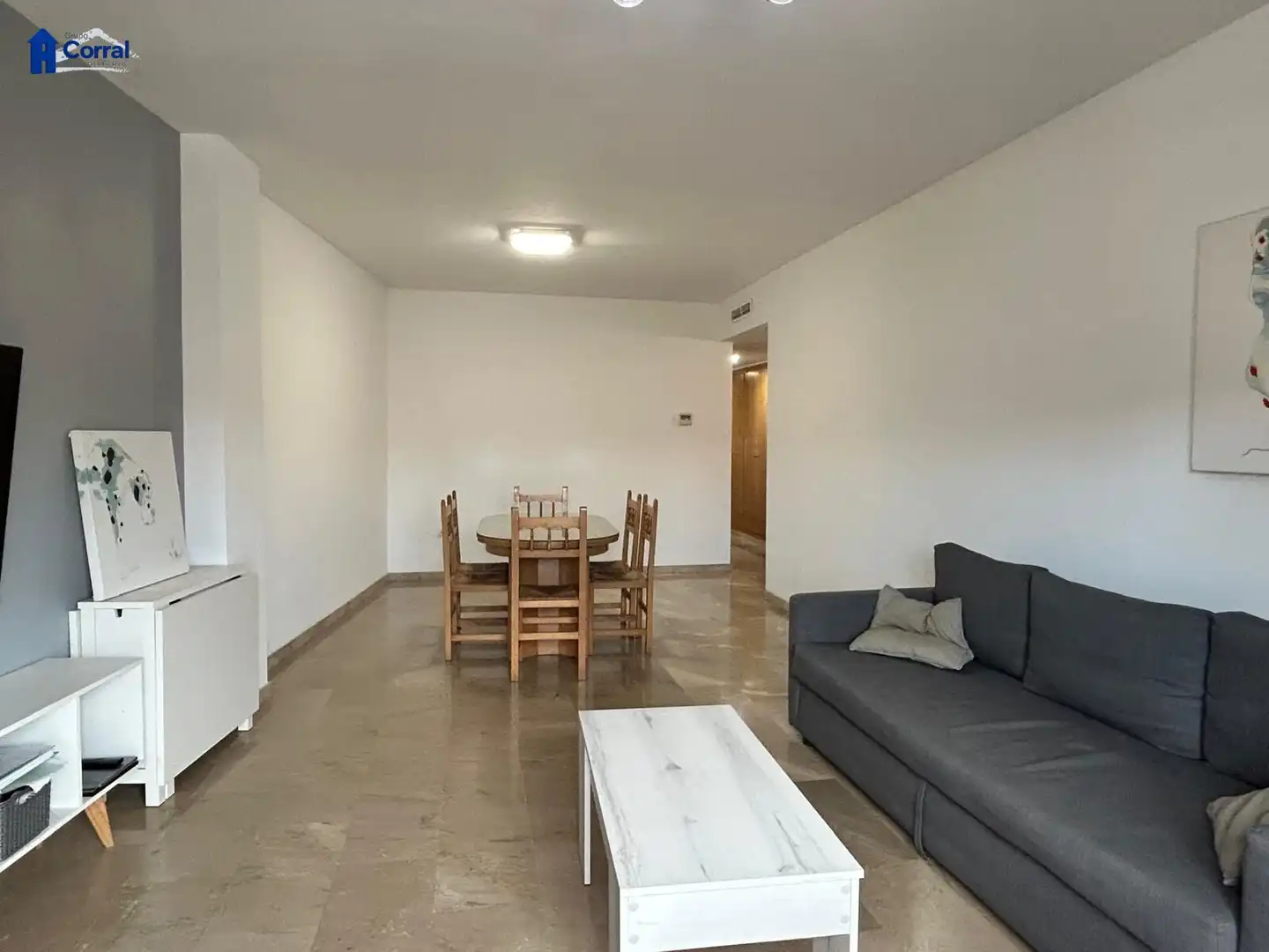 Sala d'estar de Pis en venda en Beniarjó amb Aire condicionat, Calefacció i Traster