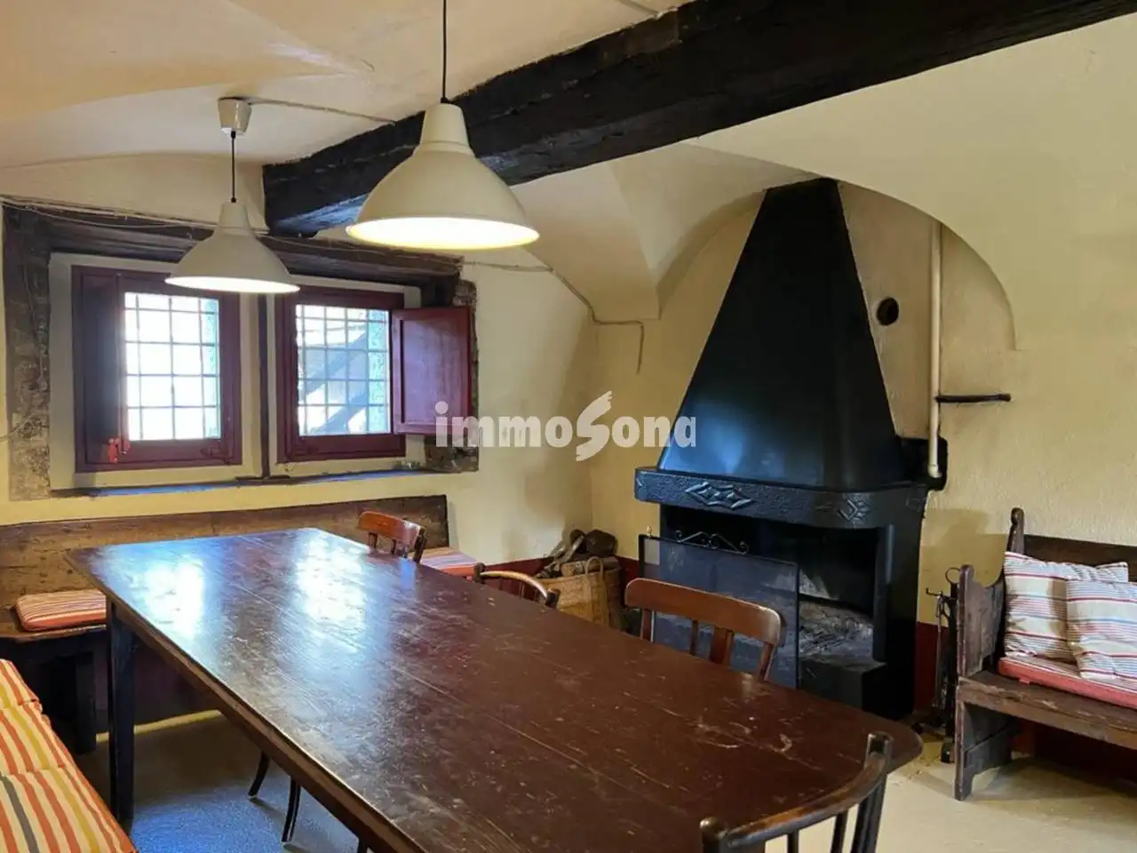 Comedor de Finca rústica en venta en Argelaguer con Calefacción, Jardín privado y Terraza
