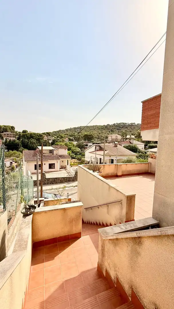 Vista exterior de Casa adosada en venta en Calafell con Aire acondicionado, Calefacción y Jardín privado