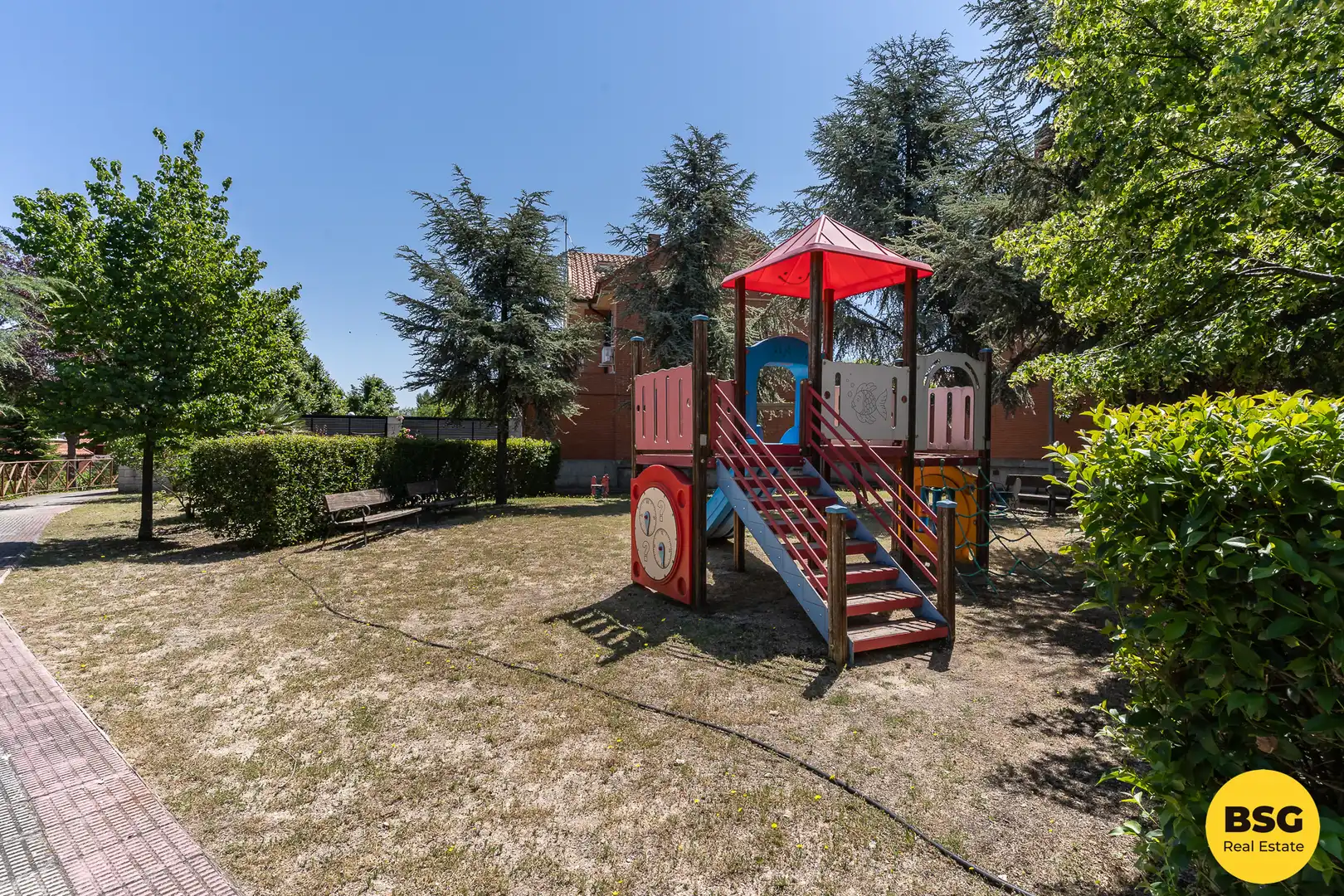 Jardín de Casa o chalet en venta en Rivas-Vaciamadrid con Aire acondicionado, Amueblado y Piscina comunitaria