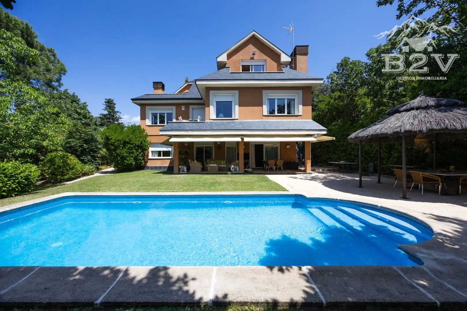 Piscina de Casa o chalet en venta en Soto del Real con Calefacción, Jardín privado y Terraza