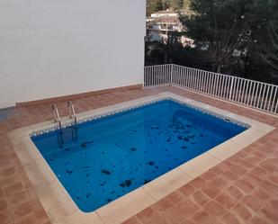 Swimming pool of Single-family semi-detached for sale in Alborache  with Air Conditioner, Heating and Terrace