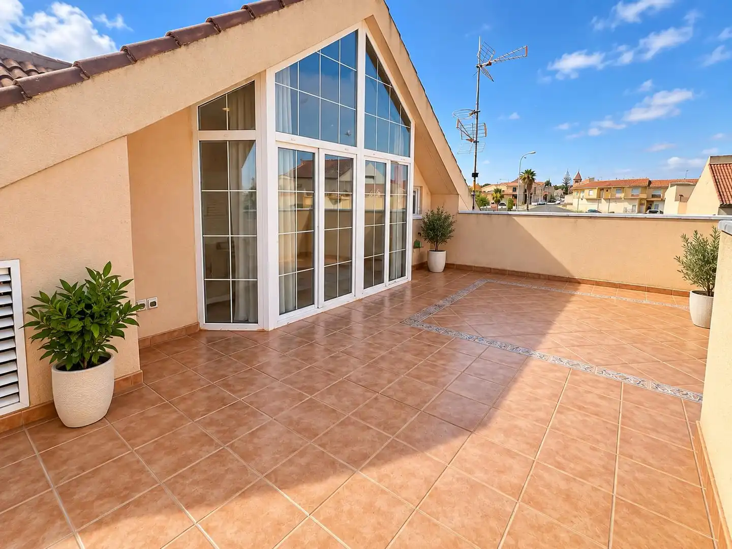 Terraza de Casa o chalet en venta en Cartagena con Aire acondicionado, Jardín privado y Terraza