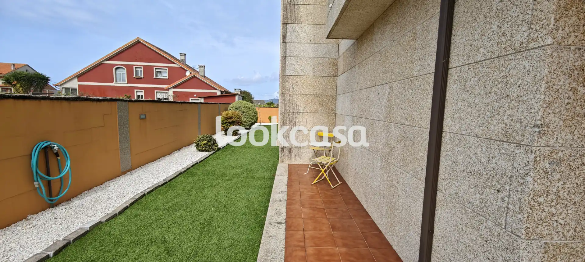 Terraza de Ático en venta en Sanxenxo con Calefacción, Jardín privado y Parquet