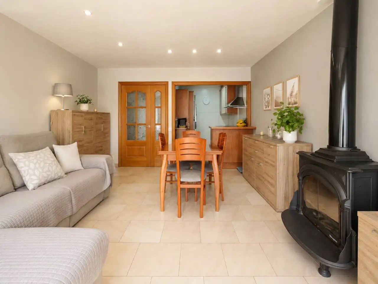 Comedor de Casa adosada en venta en Manresa con Aire acondicionado, Calefacción y Terraza