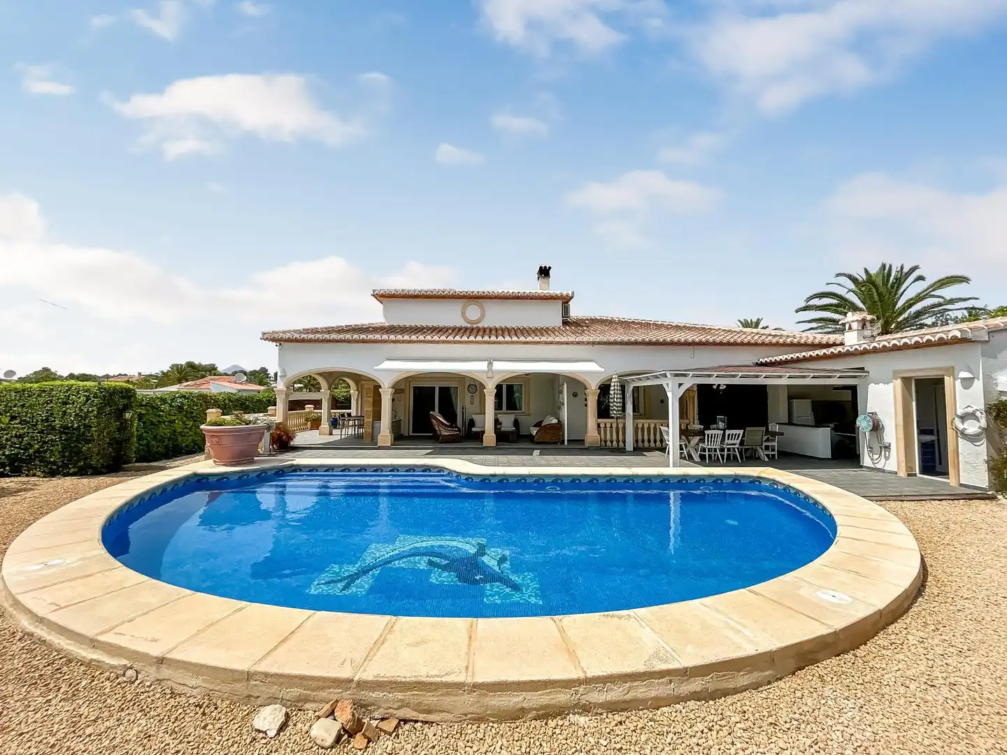 Swimming pool of Houses for sale in Jávea / Xàbia