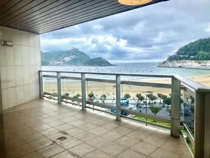 Exterior view of Flat to rent in Donostia - San Sebastián   with Terrace and Balcony