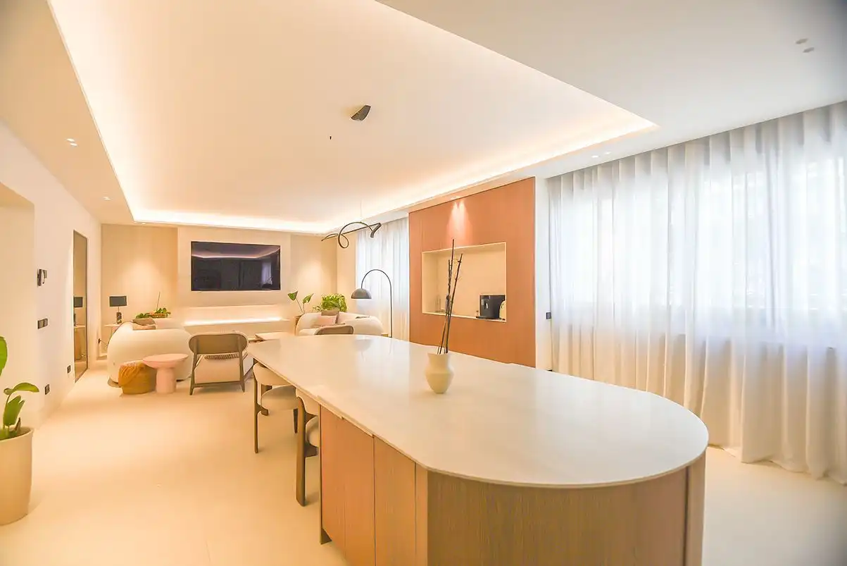 Sala de estar de Piso en venta en Barrio de Salamanca