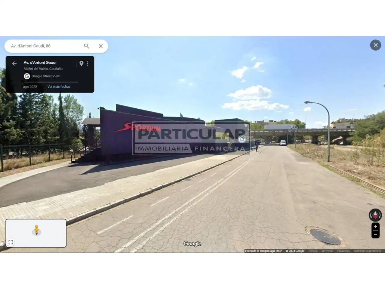 Vista exterior de Nau industrial en venda en Mollet del Vallès amb Alarma