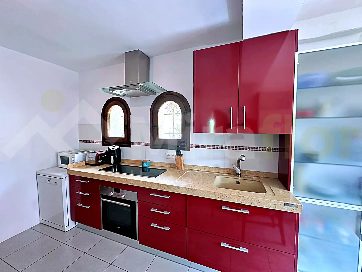 Cocina de Casa o chalet en venta en Benissa con Aire acondicionado, Jardín privado y Terraza