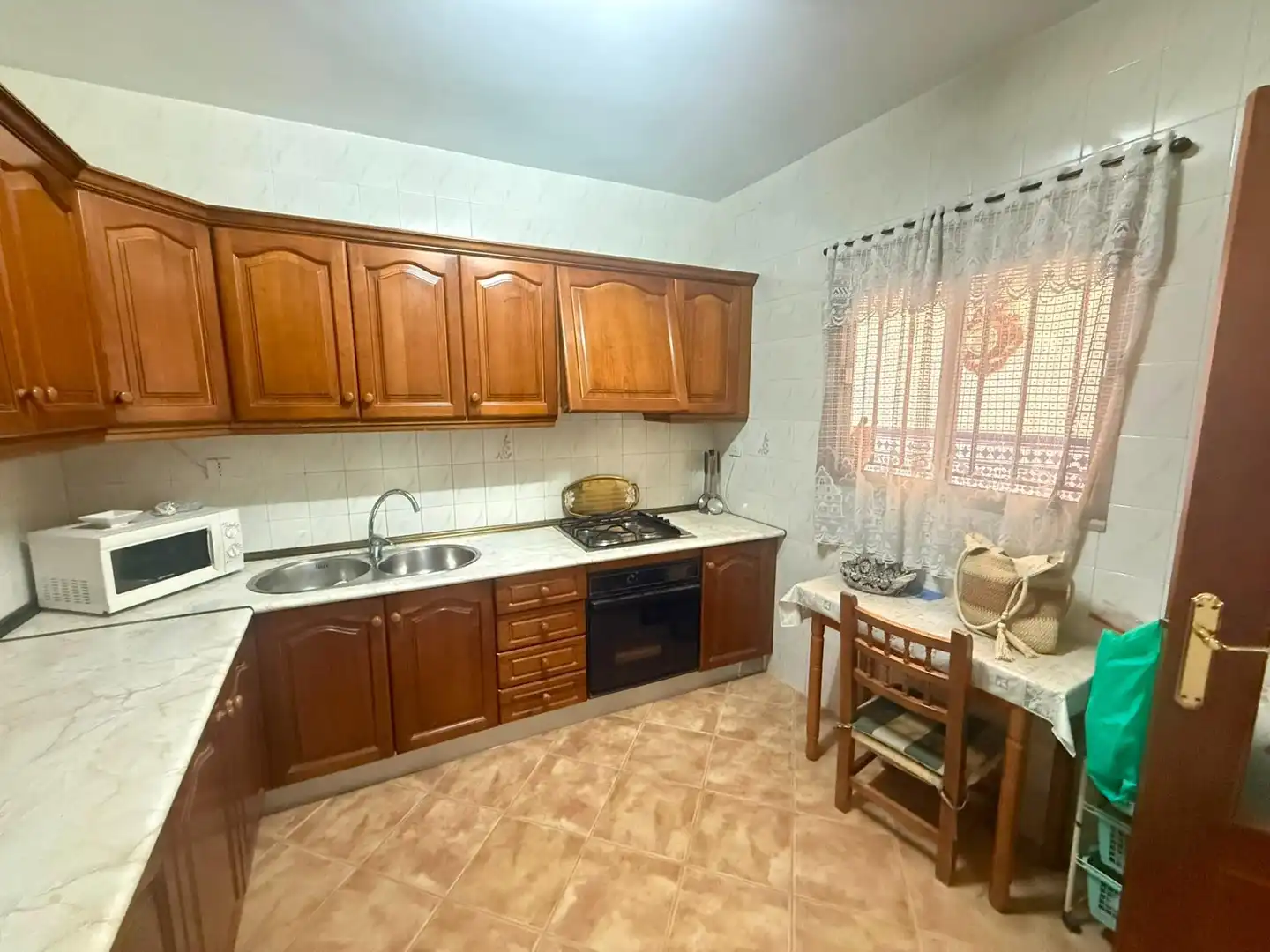 Cocina de Casa o chalet en venta en Alameda con Terraza, Trastero y Amueblado