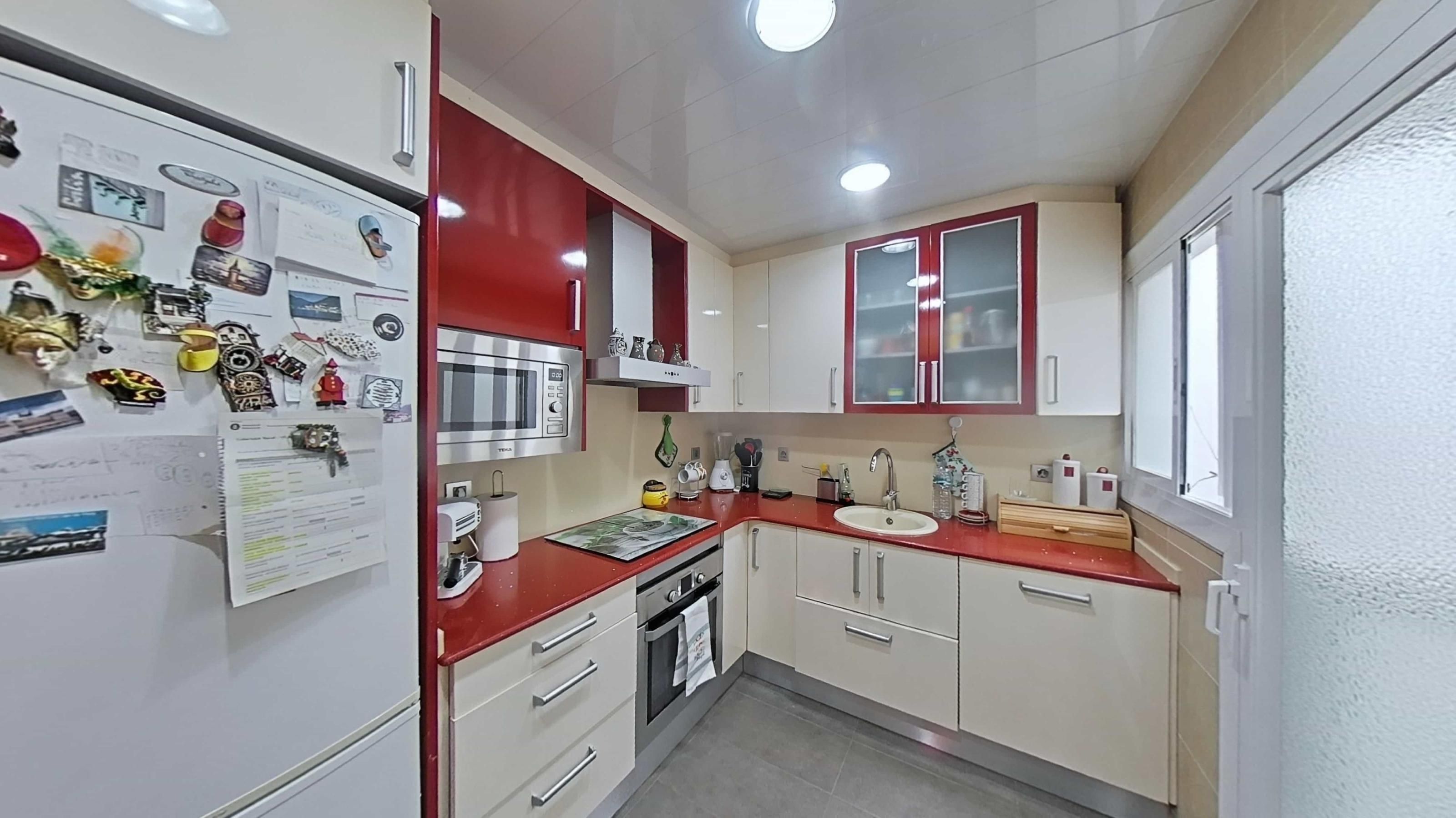 Kitchen of Flat for sale in Vilafranca del Penedès  with Air Conditioner, Heating and Balcony
