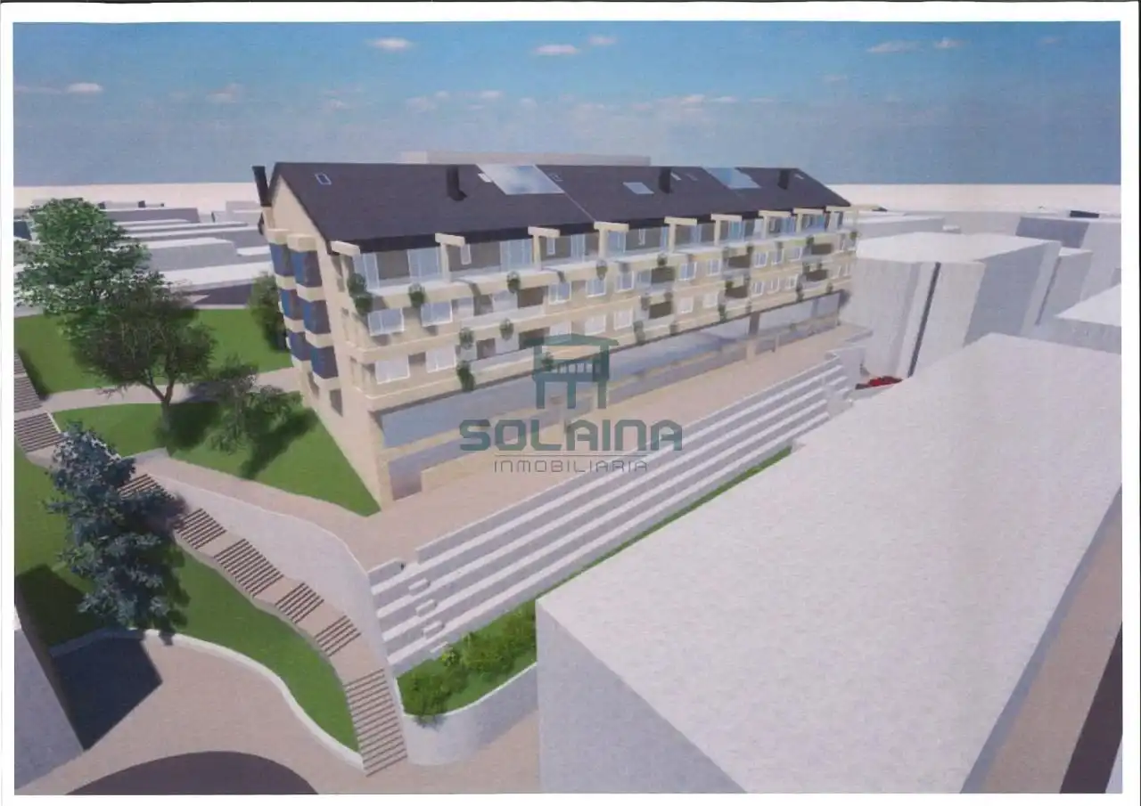 Vista exterior de Apartamento en venta en Ourense Capital  con Calefacción, Terraza y Balcón