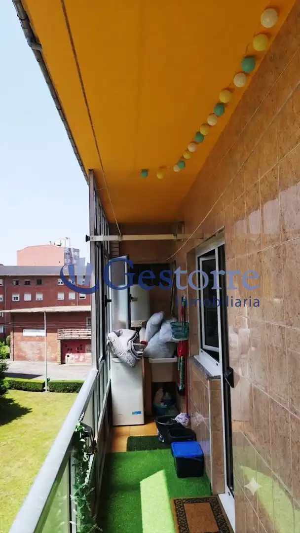 Terraza de Piso en venta en Gijón  con Calefacción, Terraza y Amueblado