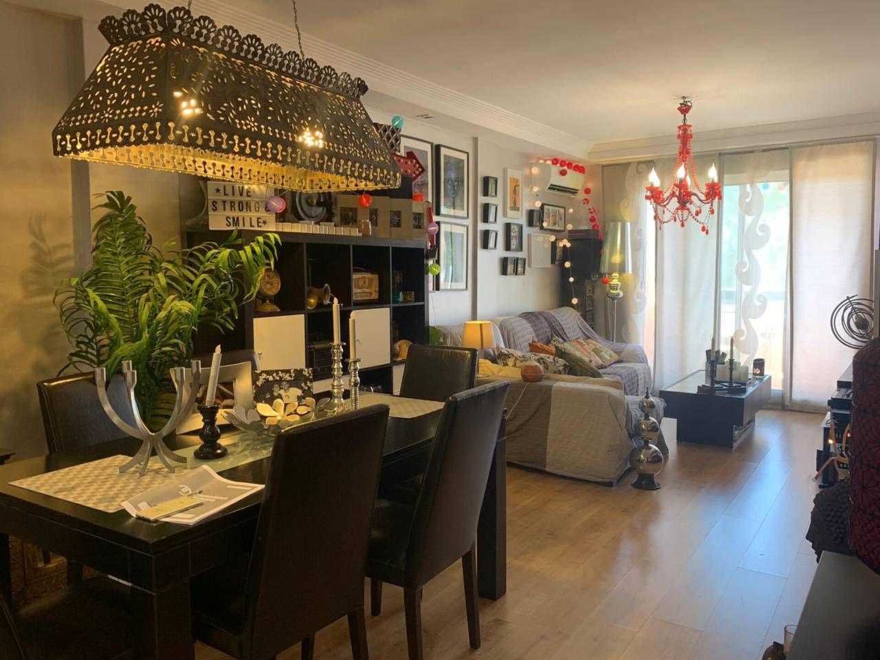 Sala d'estar de Dúplex en venda en Casares amb Aire condicionat, Terrassa i Moblat