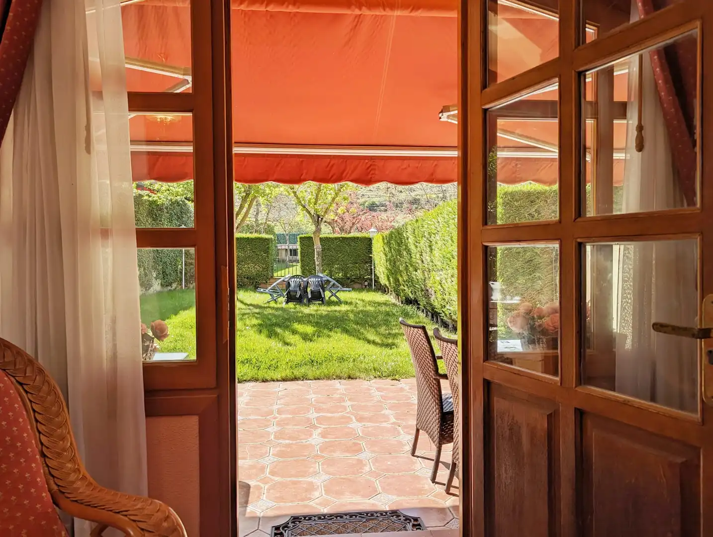 Garden of Houses for sale in Ezcaray  with Heating, Private garden and Terrace