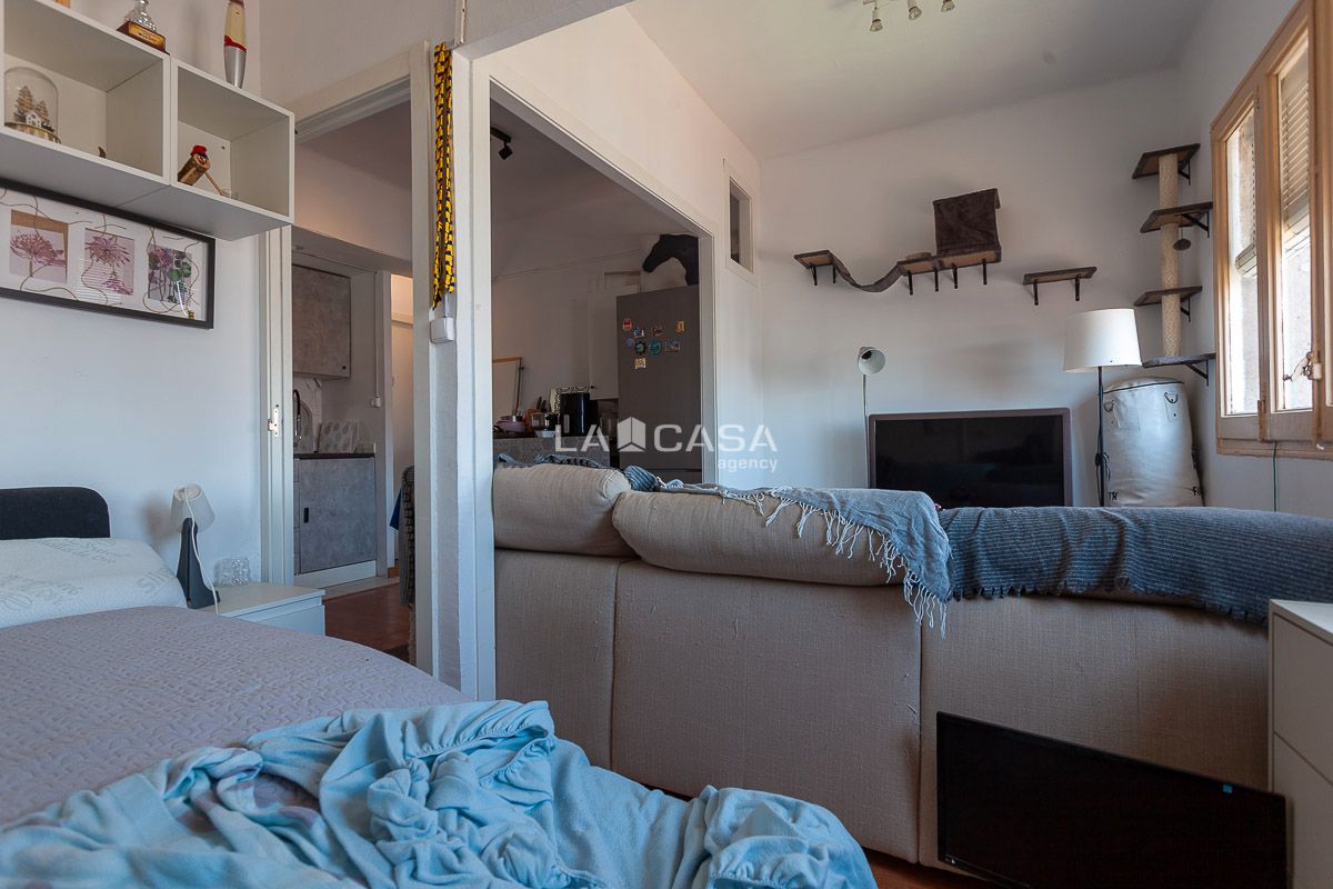 Living room of Flat for sale in  Barcelona Capital