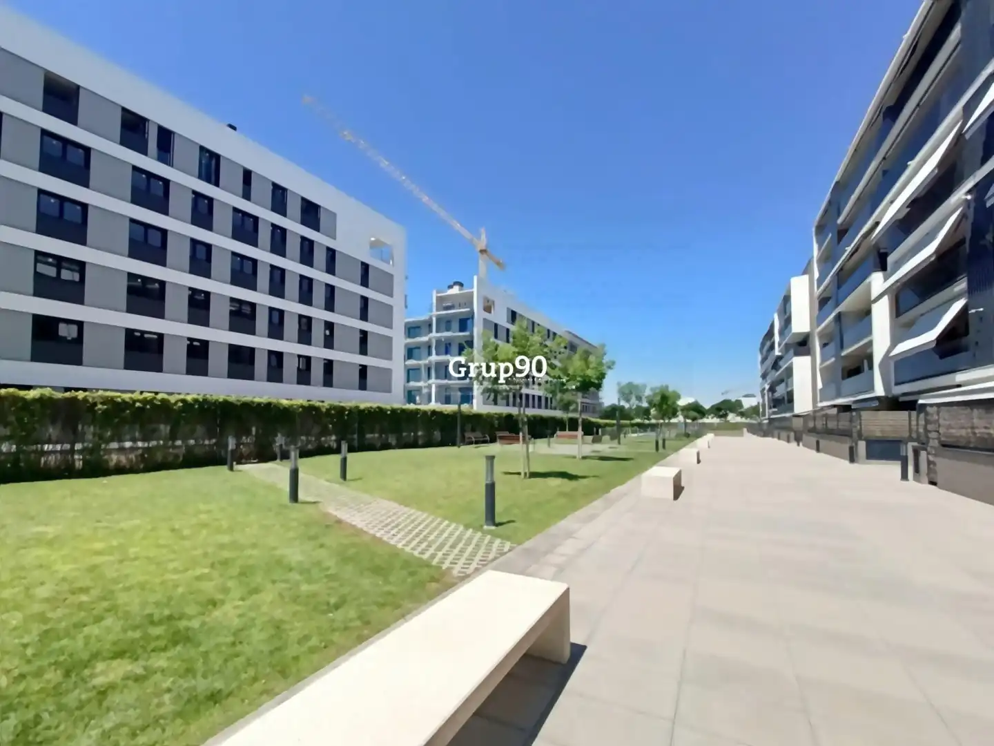 Vista exterior de Planta baixa en venda en Lleida amb Calefacció, Jardí privat i Parquet