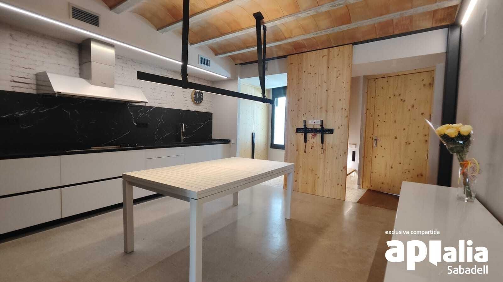 Kitchen of Single-family semi-detached for sale in Sabadell  with Heating and Terrace