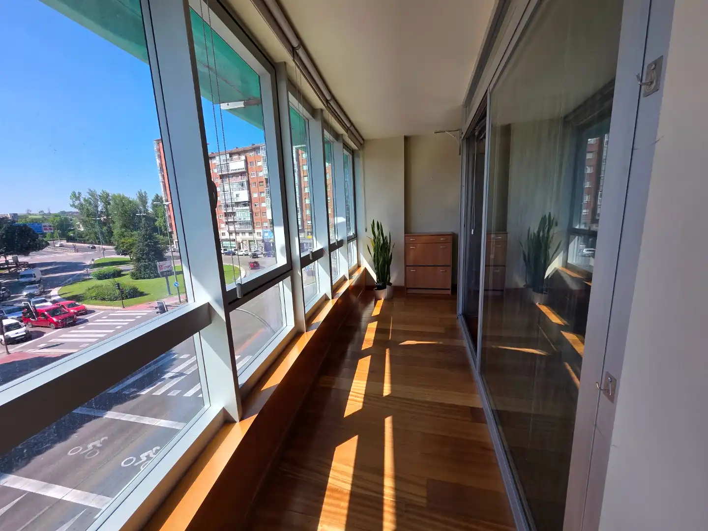 Terrasse von Wohnung zum Verkauf in Burgos mit Heizung, Terrasse und Abstellraum