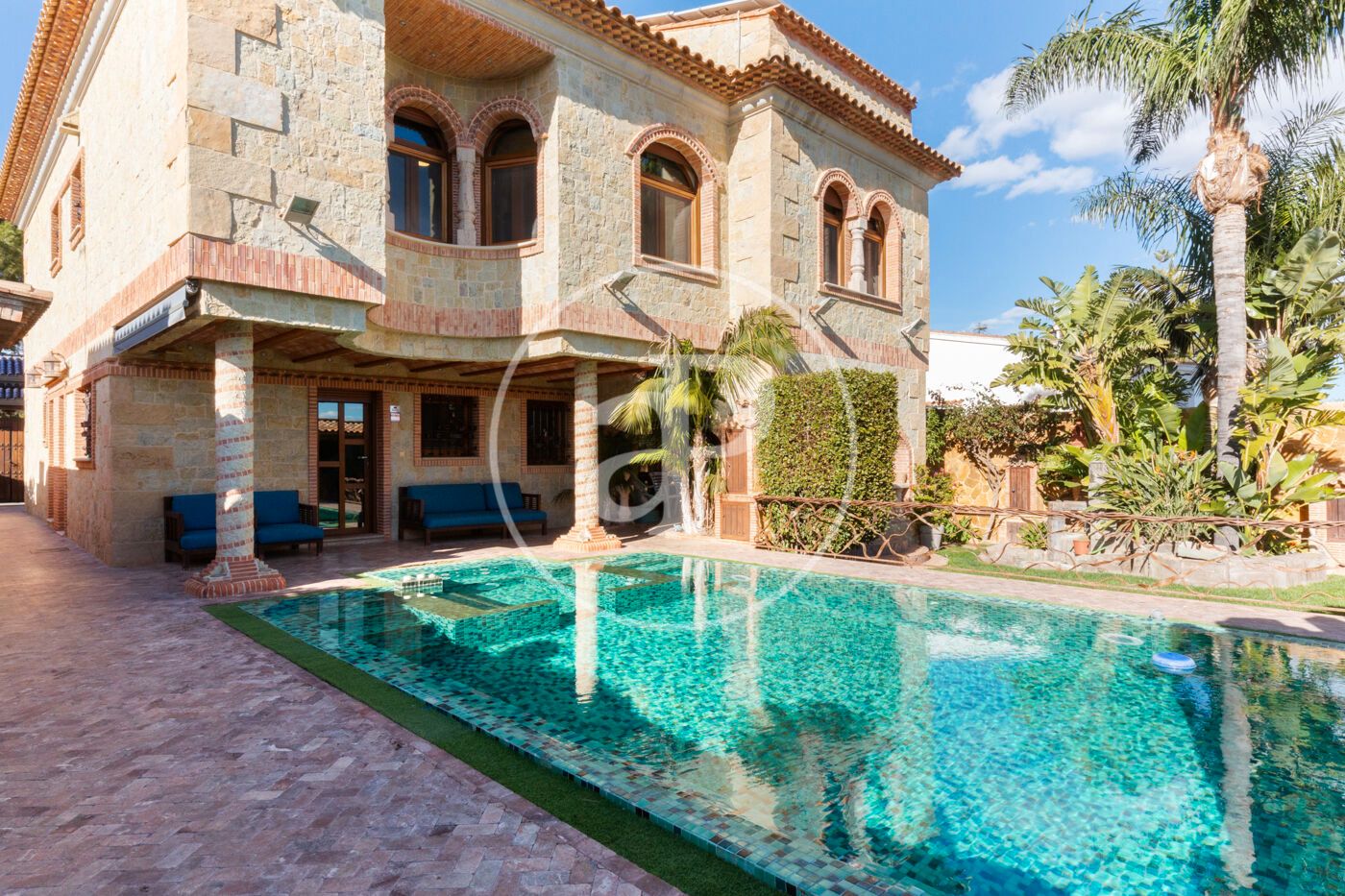 Swimming pool of Houses for rent in Benifaió  with Air Conditioner, Heating and Private garden