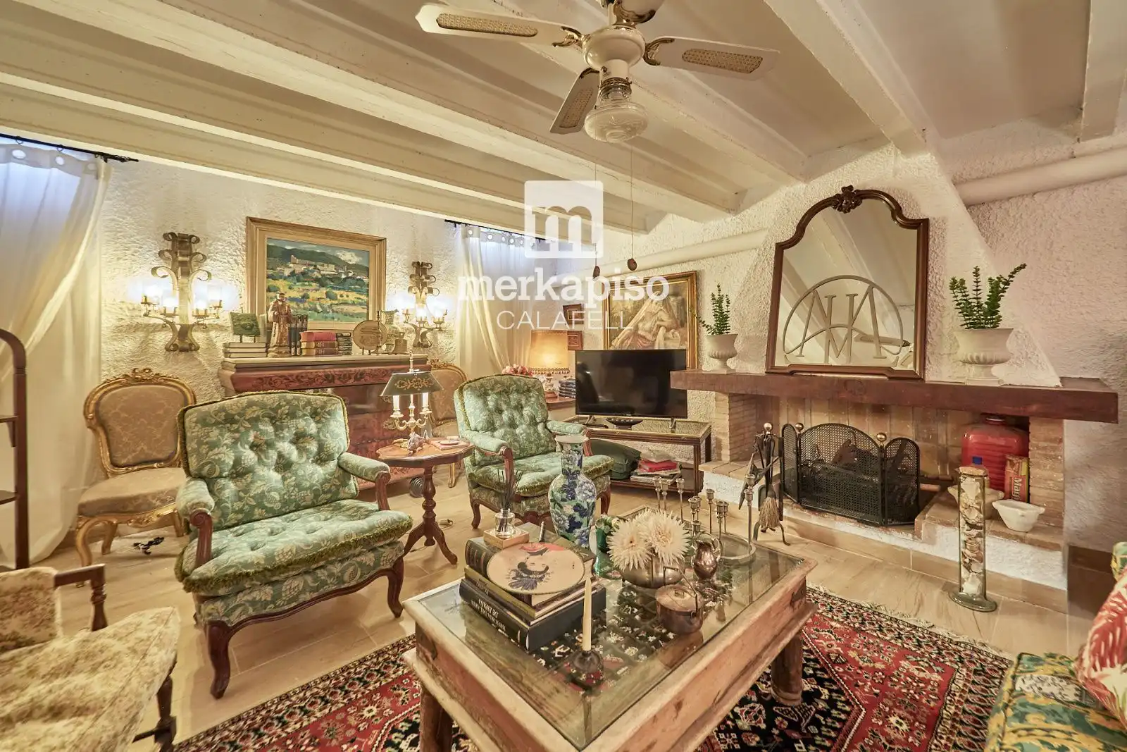 Living room of Detached homes for sale in Calafell  with Air Conditioner, Heating and Terrace