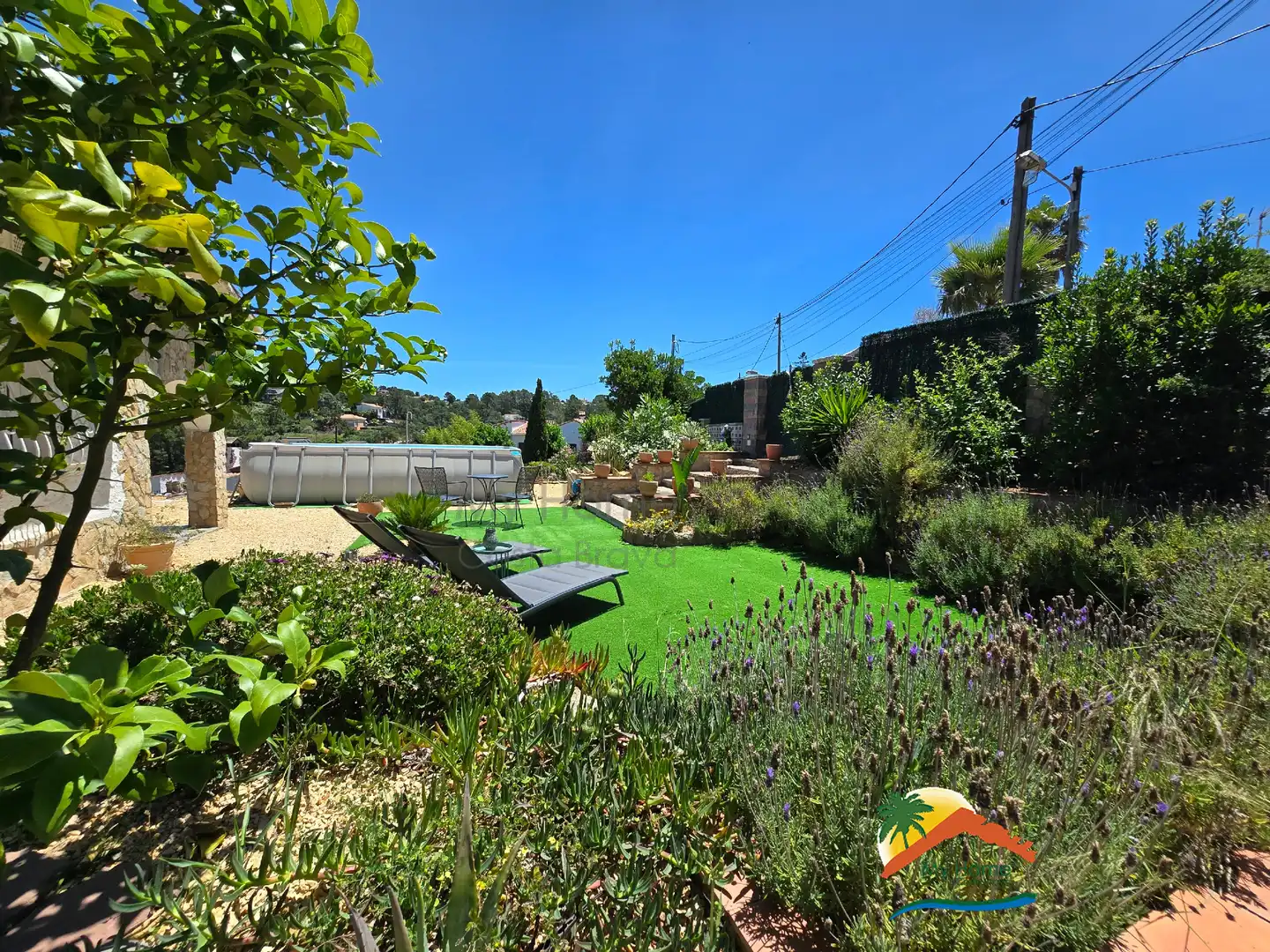 Jardín de Casa o chalet en venta en Lloret de Mar con Aire acondicionado, Calefacción y Jardín privado