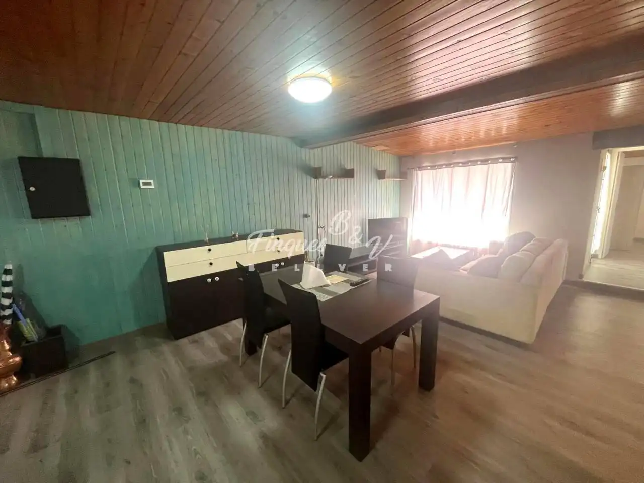 Esszimmer von Wohnungen zur Miete in Bellver de Cerdanya mit Heizung, Parkett und Terrasse