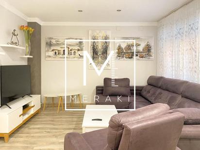 Living room of Planta baja for sale in  Albacete Capital  with Air Conditioner, Heating and Balcony