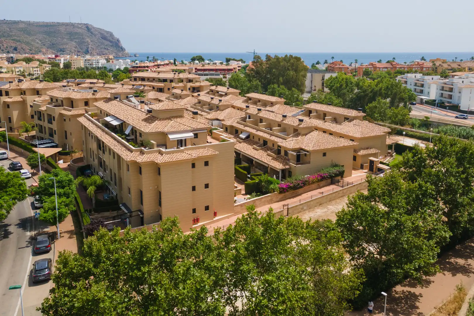 Vista exterior de Apartament en venda en Jávea / Xàbia amb Aire condicionat, Terrassa i Piscina