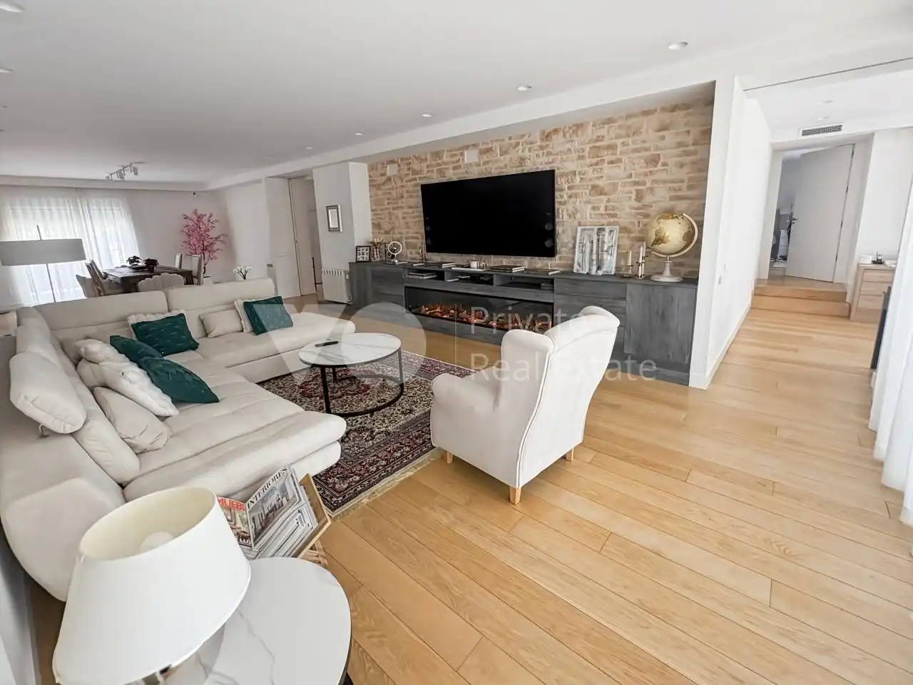 Living room of Houses for sale in Boadilla del Monte  with Air Conditioner, Heating and Private garden