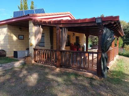 Terrassa de Finca rústica en venda en Entrena amb Calefacció, Jardí privat i Terrassa