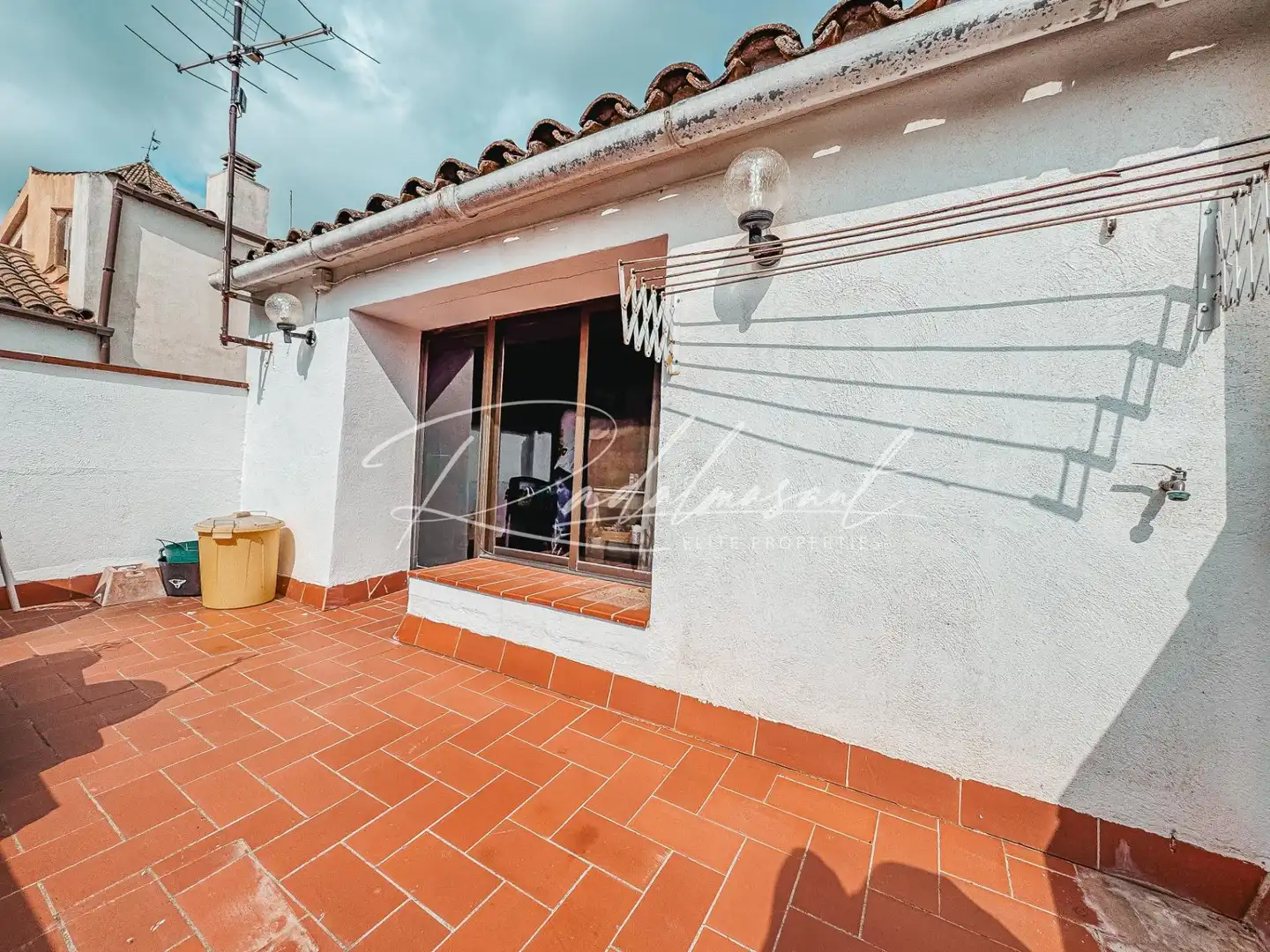 Terrassa de Casa o xalet en venda en El Pla de Santa Maria amb Calefacció i Terrassa