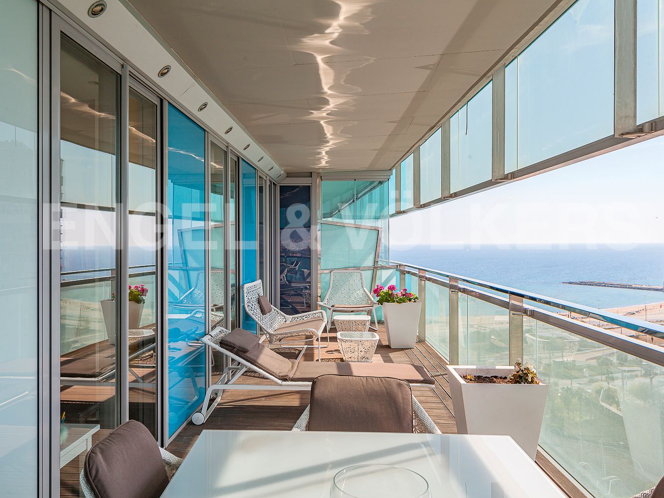 Terrace of Apartment for sale in  Barcelona Capital  with Air Conditioner, Heating and Terrace